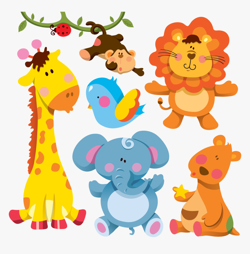Giraffe Cartoon Animal Illustration - Cute Cartoon Wild Animals, HD Png Download - kindpng Giraffe Cartoon Animal Illustration - Cute Cartoon Wild Animals, HD Png Download - kindpng