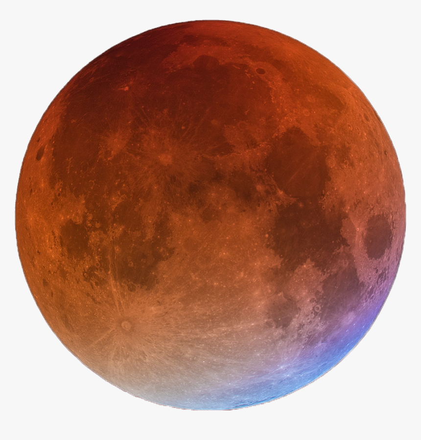 Transparent Red Moon Clipart - Blood Moon Transparent Background, HD Png Download, Free Download