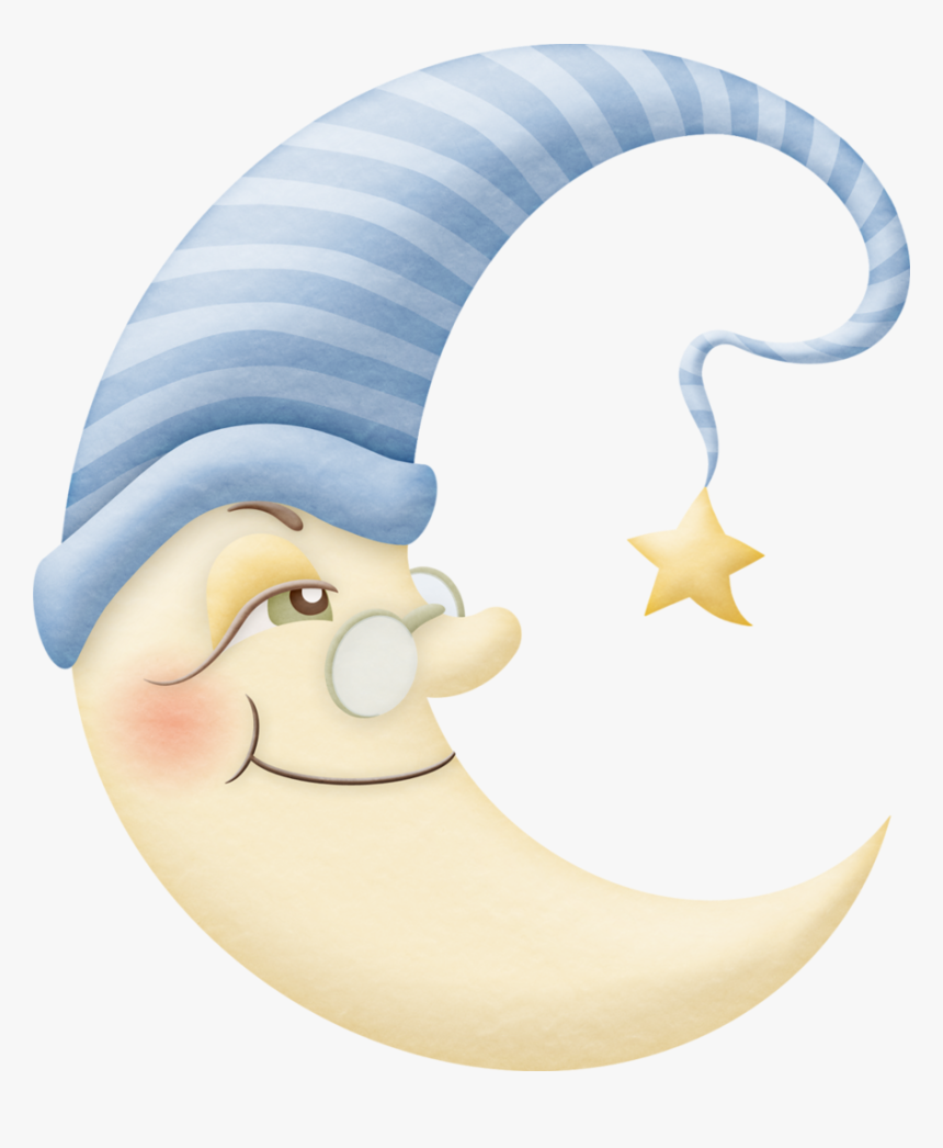 Cute Moon Clipart Gallery - Man In The Moon Baby, HD Png Download, Free Download