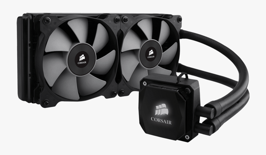 H100i Hero Fan - Water Cooler Pc Corsair, HD Png Download, Free Download