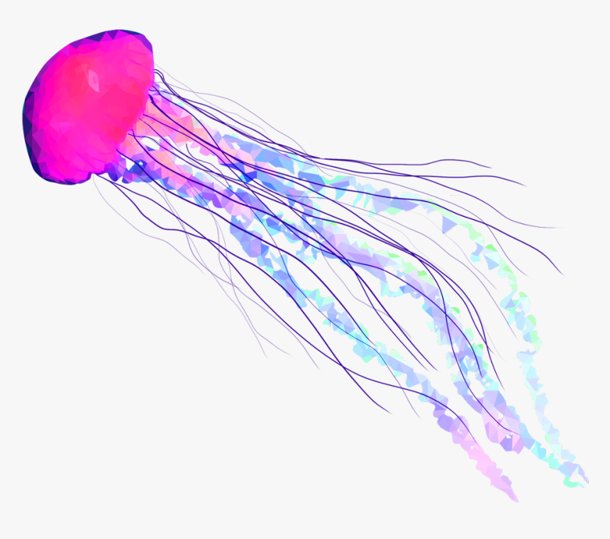 #jellyfish #fish #seas #underwater #freetoedit - Transparent Background Jellyfish Transparent, HD Png Download, Free Download