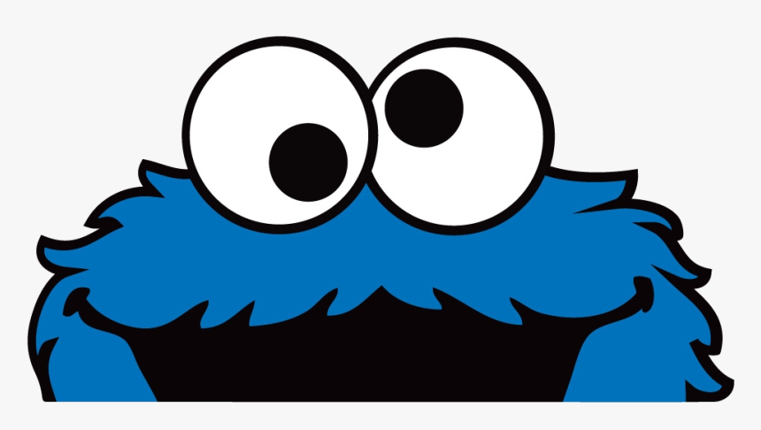 Cookie Monster Pictures Free Best Transparent Png - Cookie Monster Decals, Png Download, Free Download