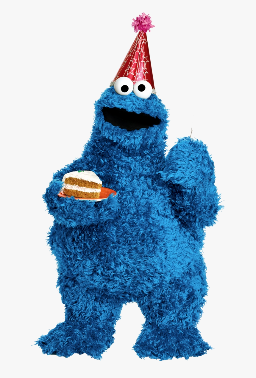 Best Cookie Monster Clip Art - Cookie Monster Birthday Clipart, HD Png Download, Free Download