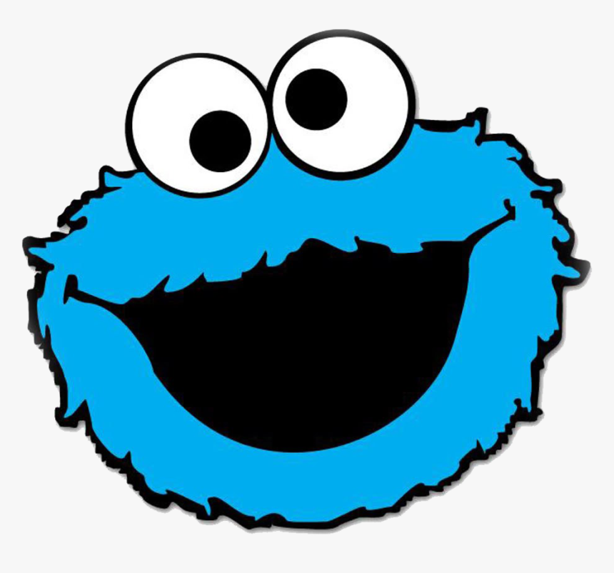 Cookie Monster Png Background Image - Sesame Street Cartoon Cookie Monster, Transparent Png, Free Download