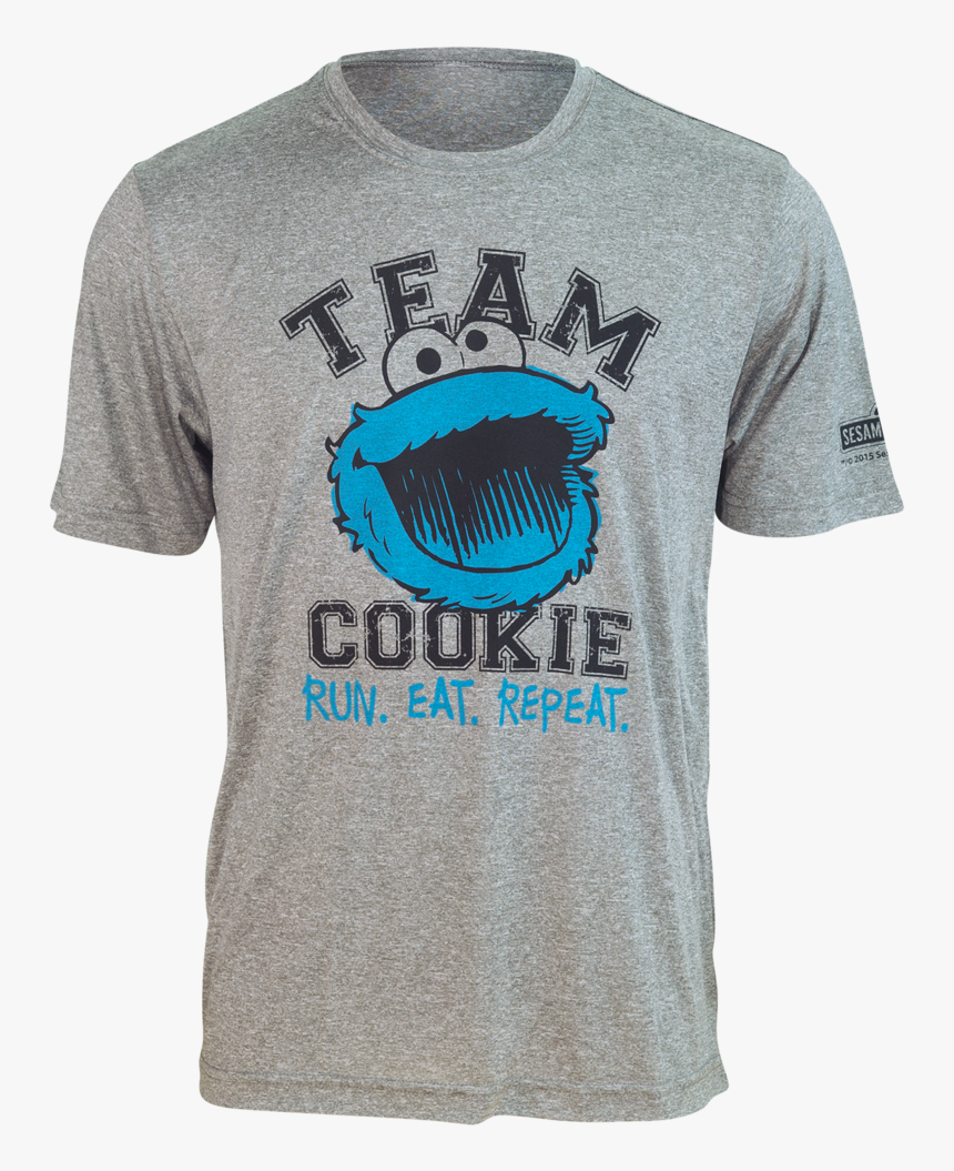 Team Cookie Monster "run - Team Cookie Monster Shirts, HD Png Download, Free Download