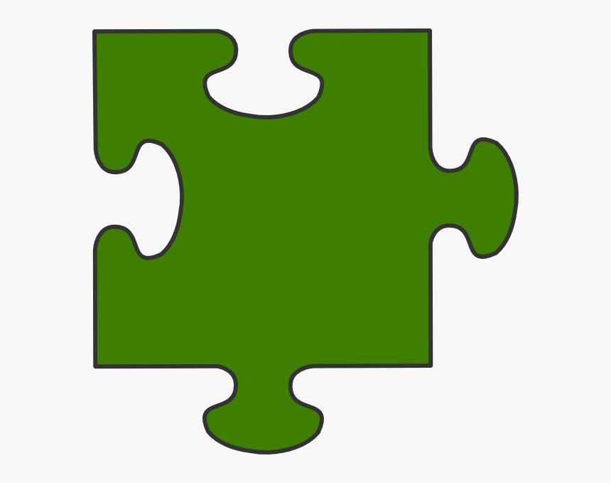 Transparent Puzzle Piece Clipart - Single Puzzle Piece Clipart, HD Png Download, Free Download