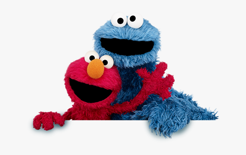 Elmo & Cookie Monster - Platinum Too Sesame Street, HD Png Download, Free Download
