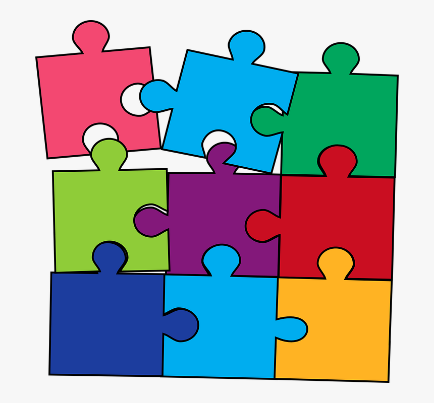 Puzzle, Color, Game - Puzzles And Games Clipart, HD Png Download - kindpng