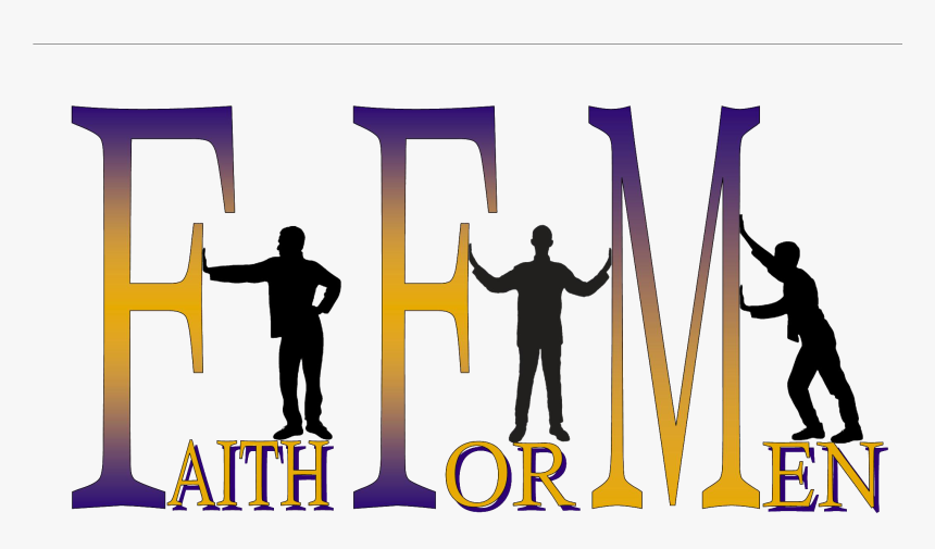 God Joshua Christian Academy Faith Praise Confession - Men Of Faith, HD Png Download, Free Download