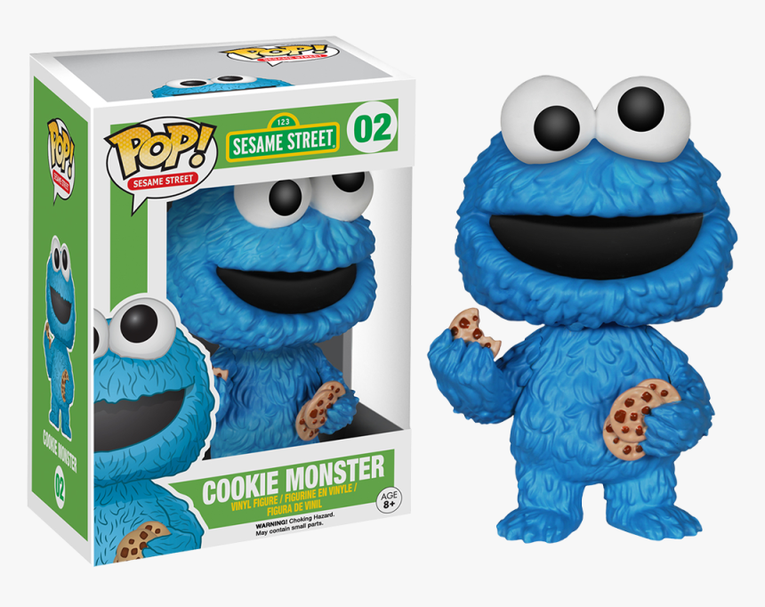 Cookie Monster Pop Figure, HD Png Download, Free Download