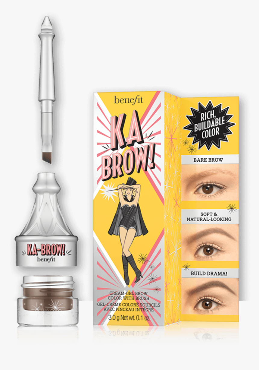 Ka Brow Eyebrow Cream Gel Color - Ka Brow Benefit, HD Png Download, Free Download