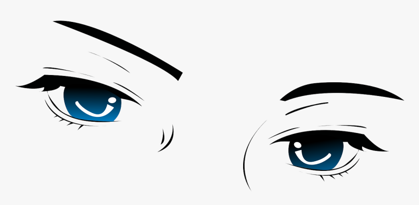 Anime Eyes Transparent No Background, HD Png Download, Free Download