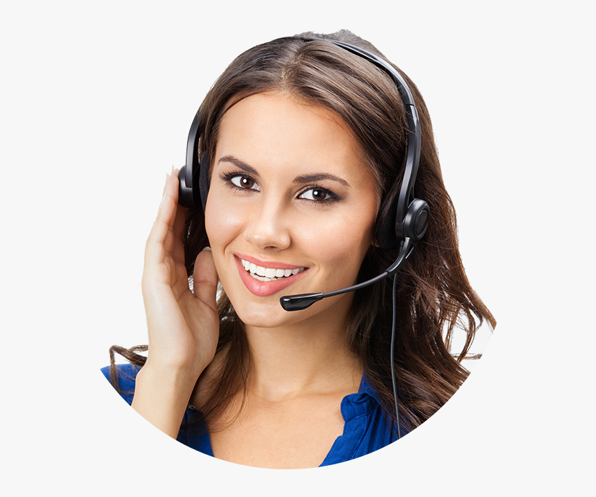 Cleantek-contact - Call Centre Girl Png, Transparent Png, Free Download