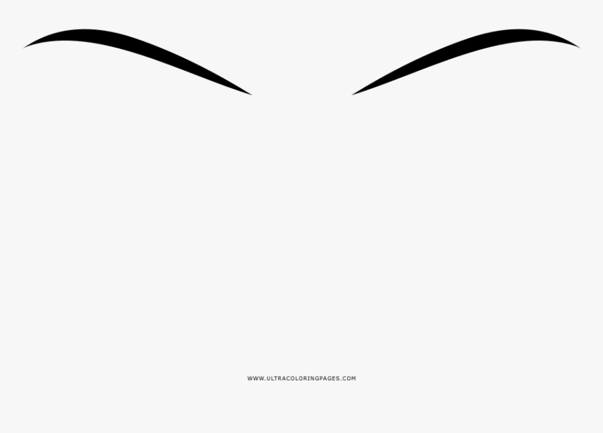 Eyebrows Coloring Page, HD Png Download, Free Download