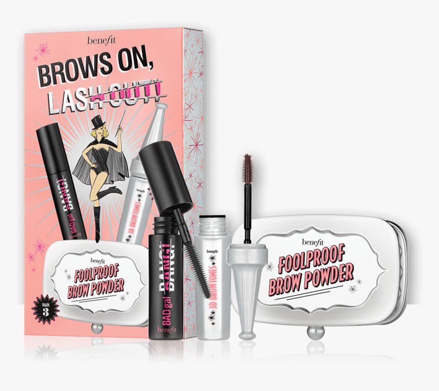 Brows On, Lash Out Eyebrow And Mascara Set Includes - Benefit Brows On Lash Out, HD Png Download, Free Download