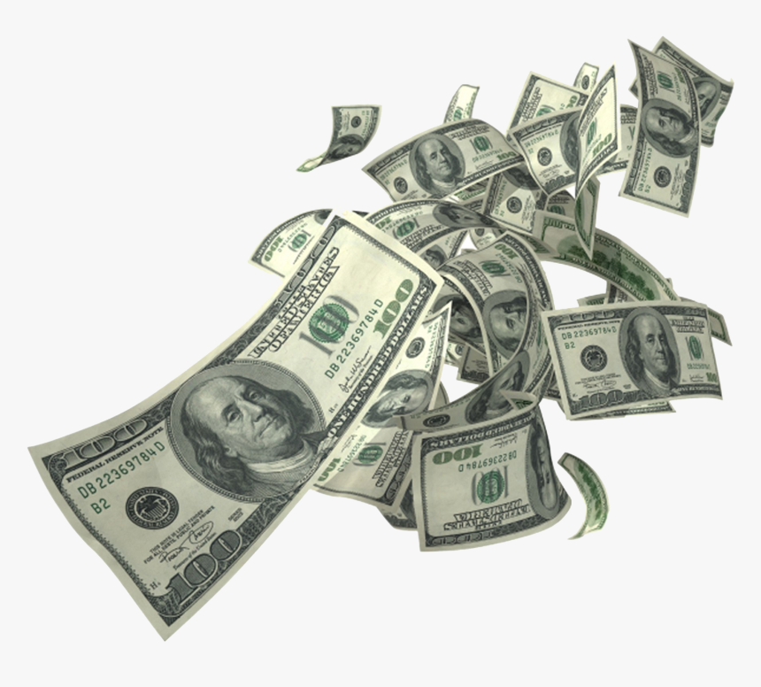 Cash Png File - Flying Money Gif Png, Transparent Png, Free Download