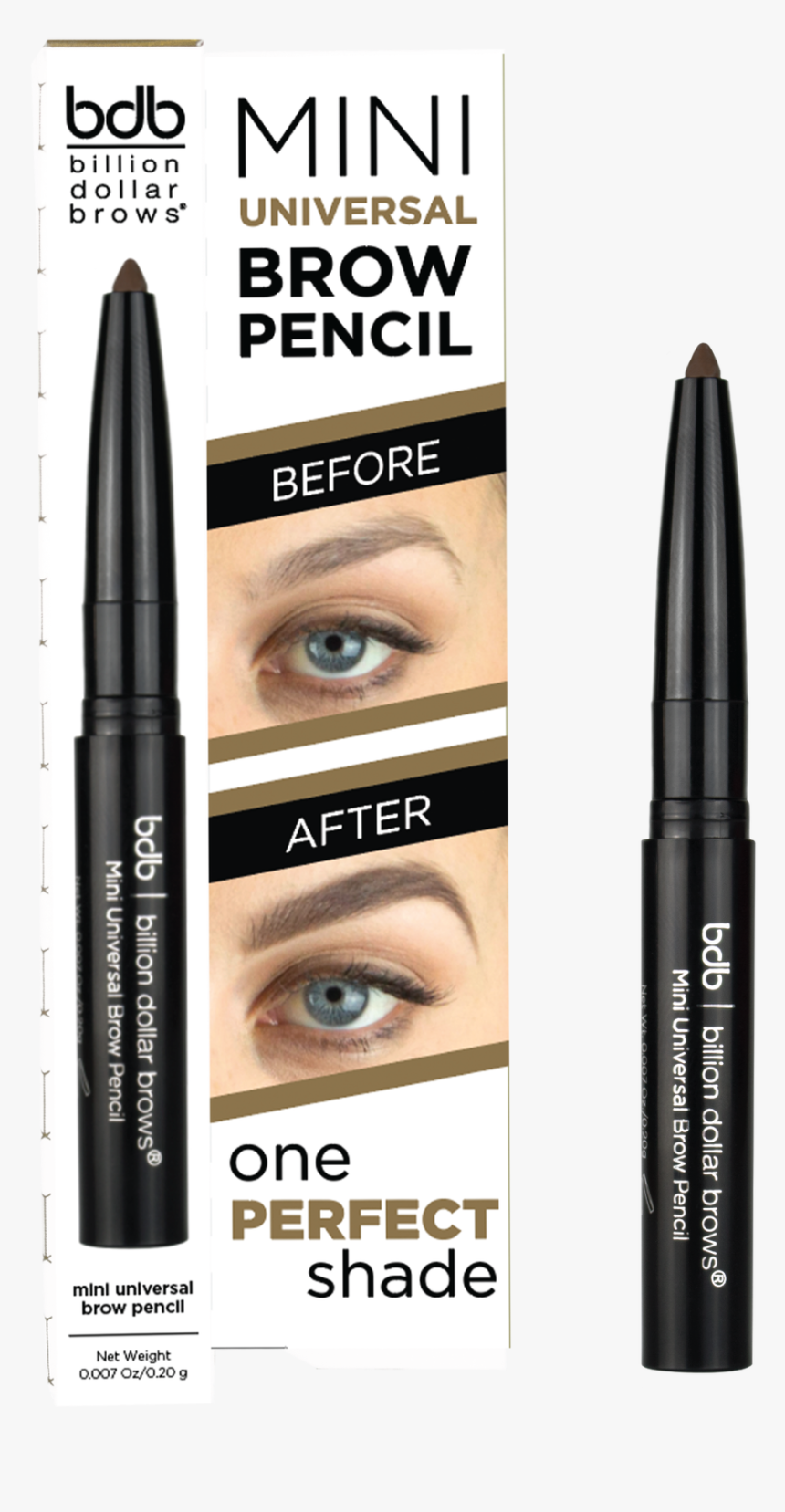 Mini Universal Brow Pencil - Eye Liner, HD Png Download, Free Download