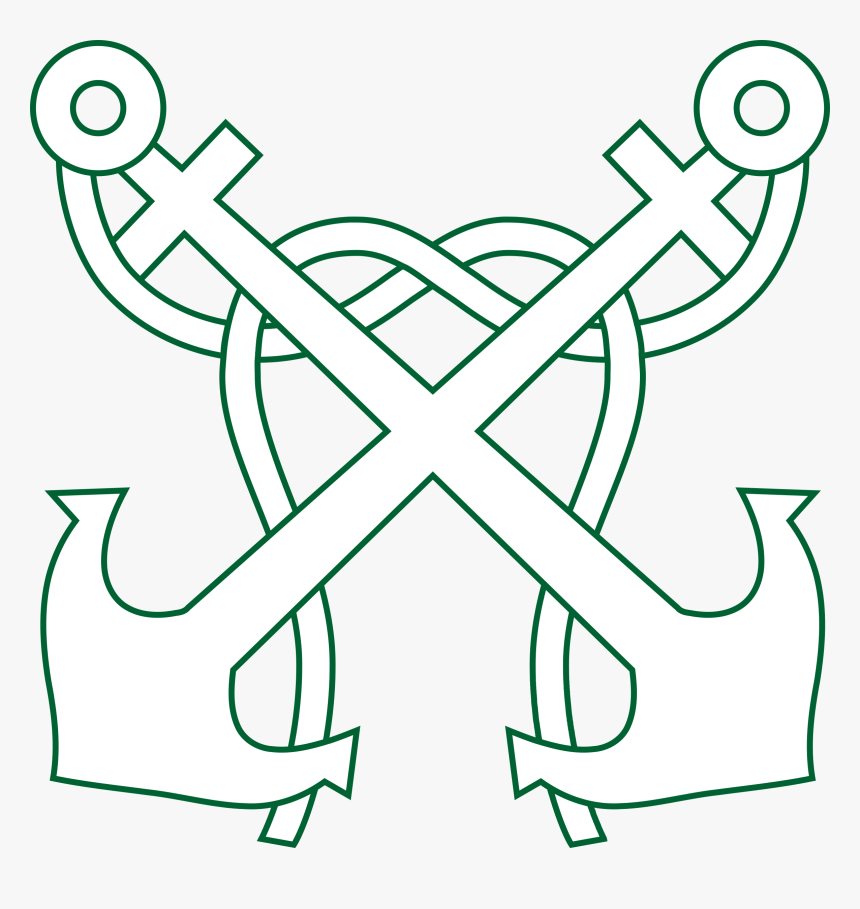 Navy Crossed Anchor - Egyptian Navy, HD Png Download, Free Download