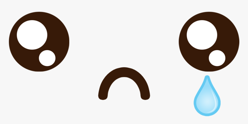 [ Emoticones ] Caritas Kawaii - Kawaii Sad Eyes Png, Transparent Png, Free Download