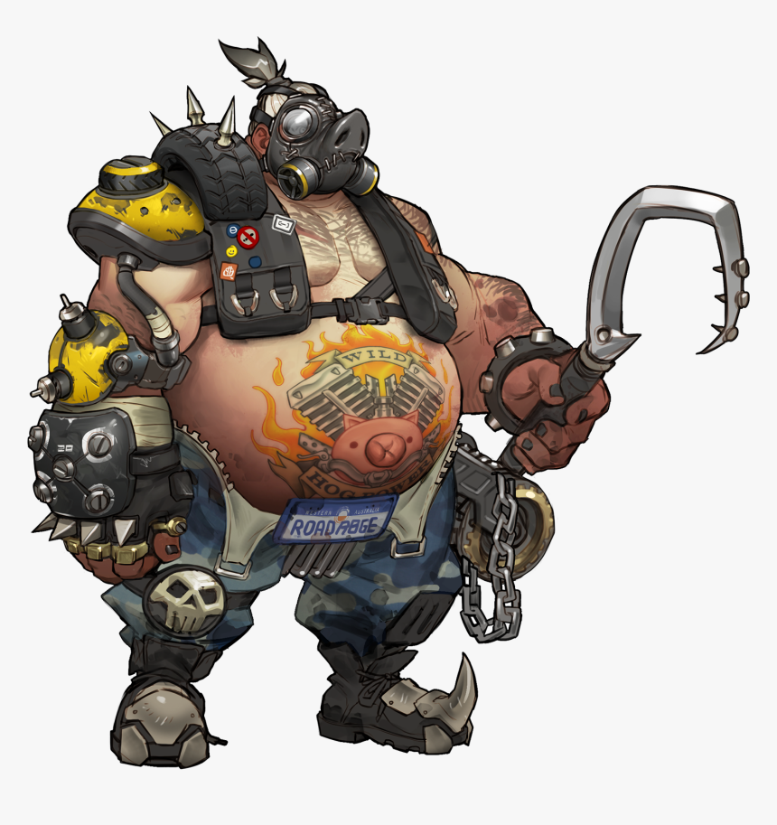 Overwatch Roadhog Concept Art, HD Png Download, Free Download