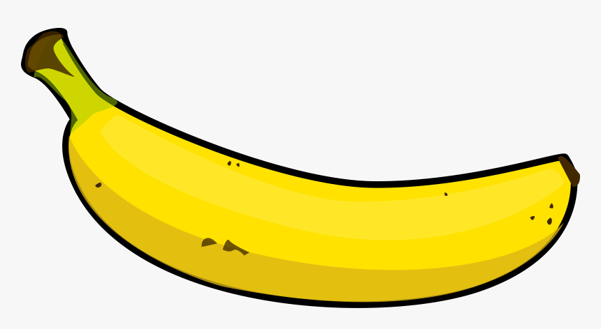Good Banana Clipart & Look At Banana Hq Clip Art Images - Clip Art Banana, HD Png Download, Free Download