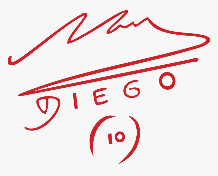 Diego Maradona Logo Png Transparent - Diego Maradona Vector, Png Download, Free Download