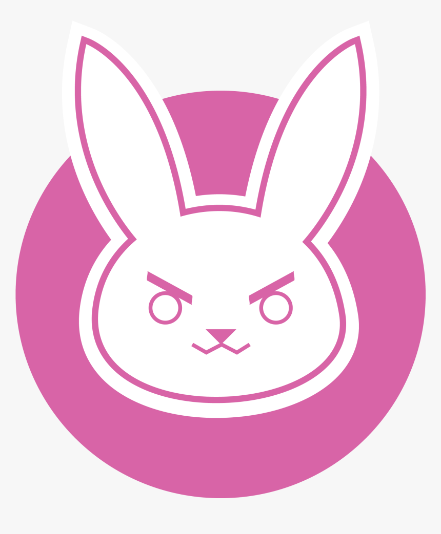 D’va Logo Wallpaper - D Va Bunny Logo, HD Png Download, Free Download