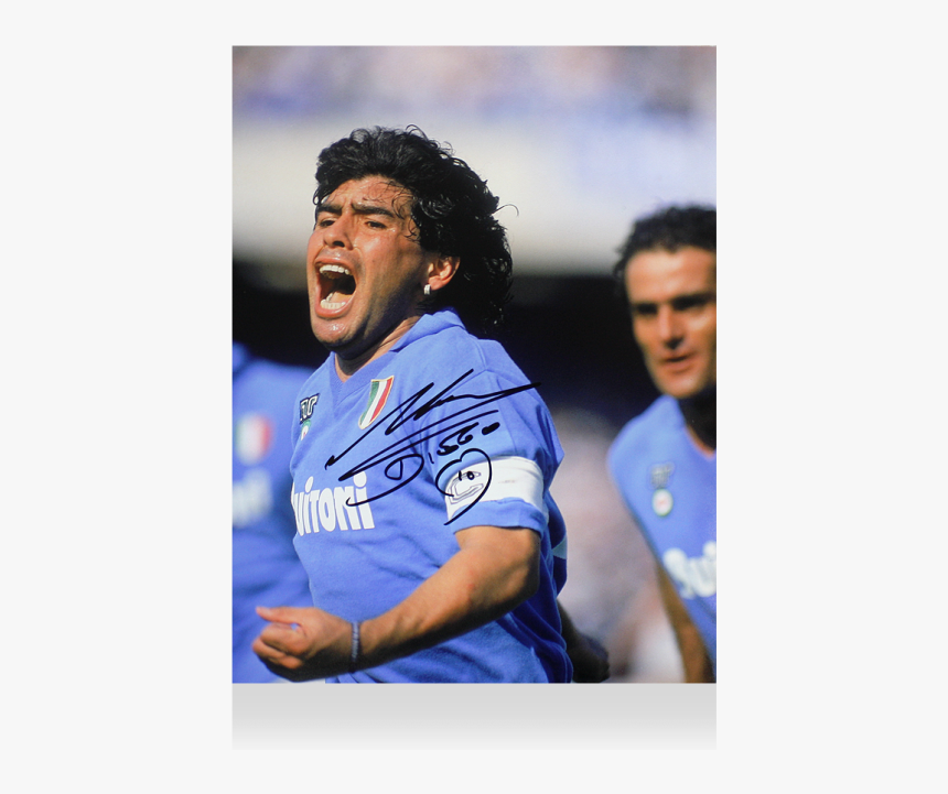 Diego Maradona Napoli Png, Transparent Png, Free Download