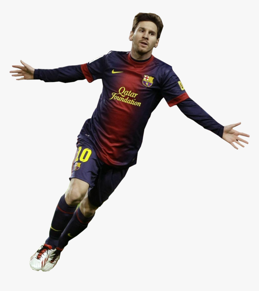 United Messi Athlete Football Barcelona F - รูป นัก ฟุตบอล Png, Transparent Png, Free Download