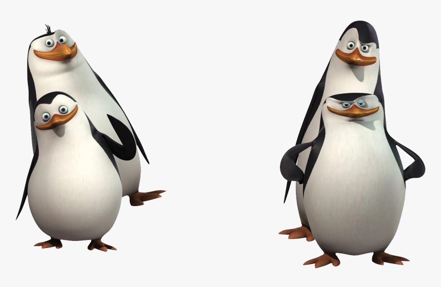 Penguins Of Madagascar Png Free Download - 4 Penguins From Madagascar, Transparent Png, Free Download