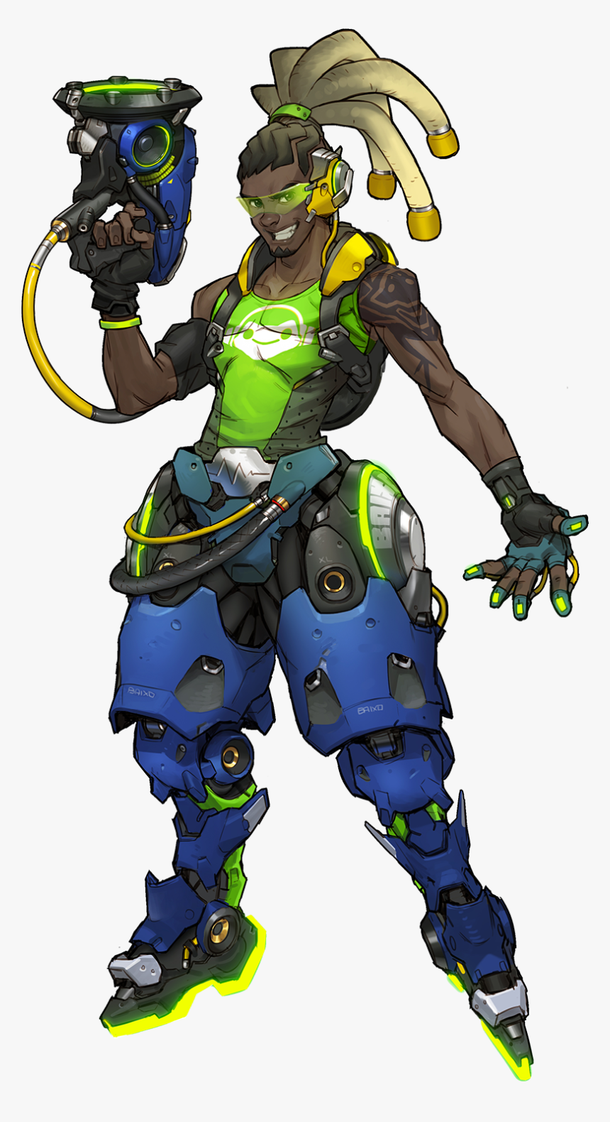 Lucio-portrait - Lucio From Overwatch, HD Png Download, Free Download