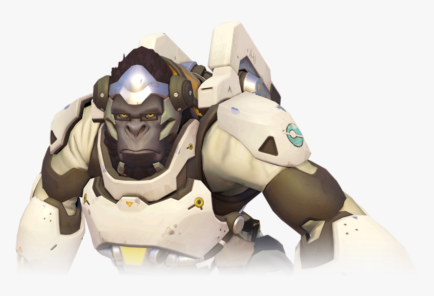Winston Face Png - Winston Overwatch Png, Transparent Png, Free Download