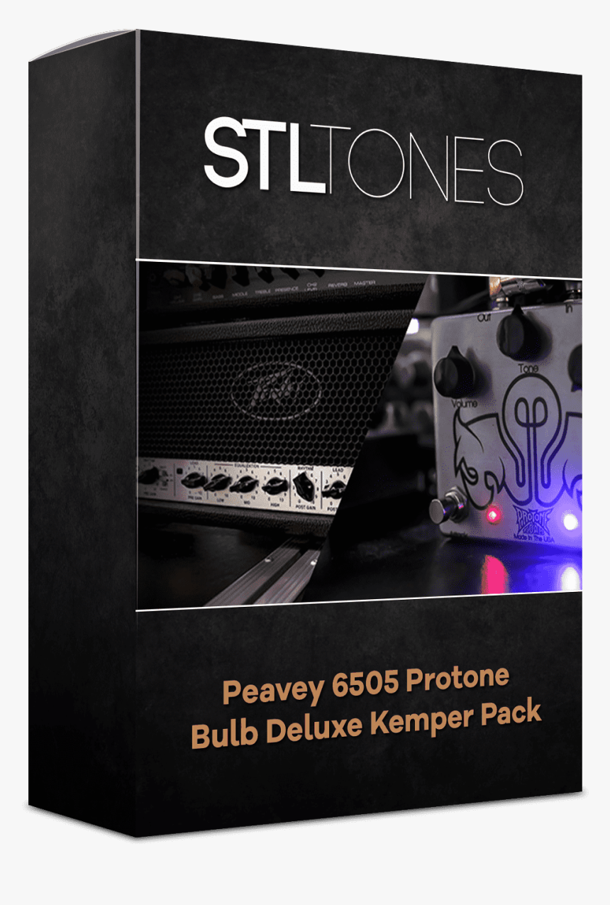 Peavey 6505 Protone Bulb Deluxe Kemper Pack Stl Tones"
 - Book Cover, HD Png Download, Free Download