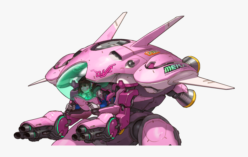 Overwatch Hero Spotlight D - Overwatch D Va Mech, HD Png Download, Free Download