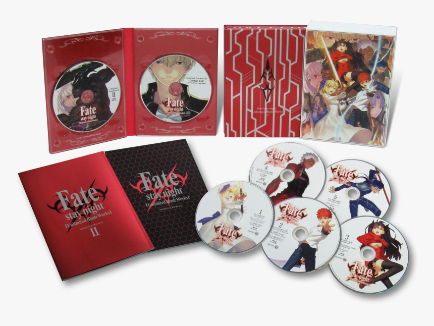 Asset Photo - Fate Stay Night Unlimited Blade Works Blu Ray, HD Png Download, Free Download