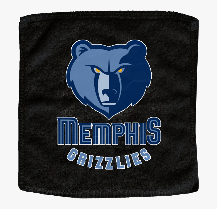 Black Memphis Grizzlies Nba Basketball Rally Towels - Memphis Grizzlies, HD Png Download, Free Download