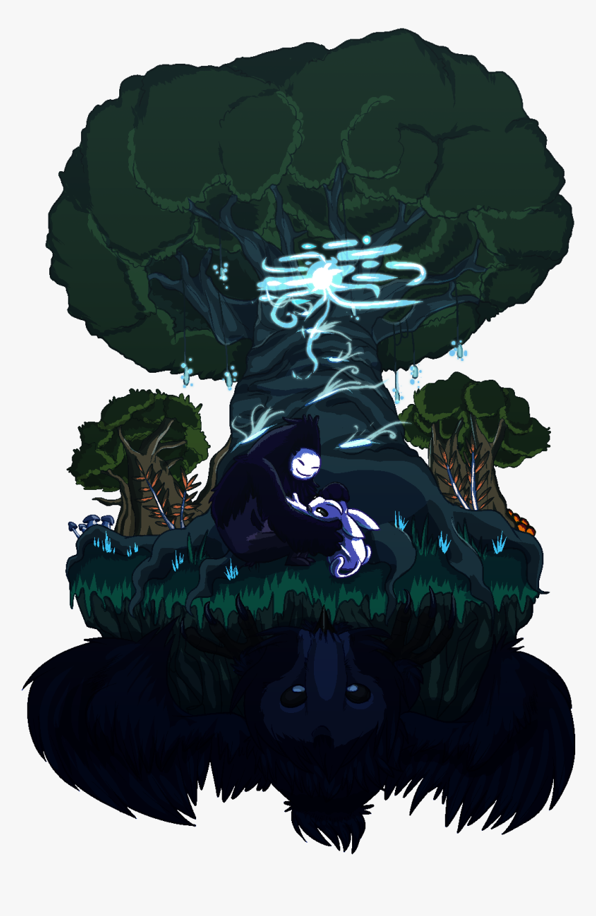 “ I Decided To Draw Another Fan Art Game, Ori And The - Ori And The Blind Forest Render, HD Png Download, Free Download