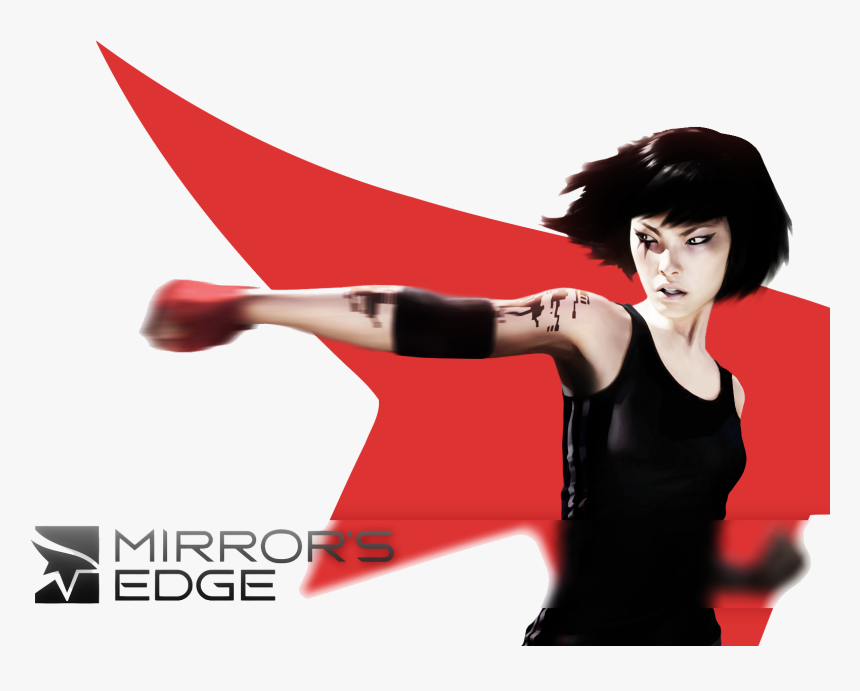 Mirrors Edge Transparent - Mirror's Edge Transparent, HD Png Download, Free Download