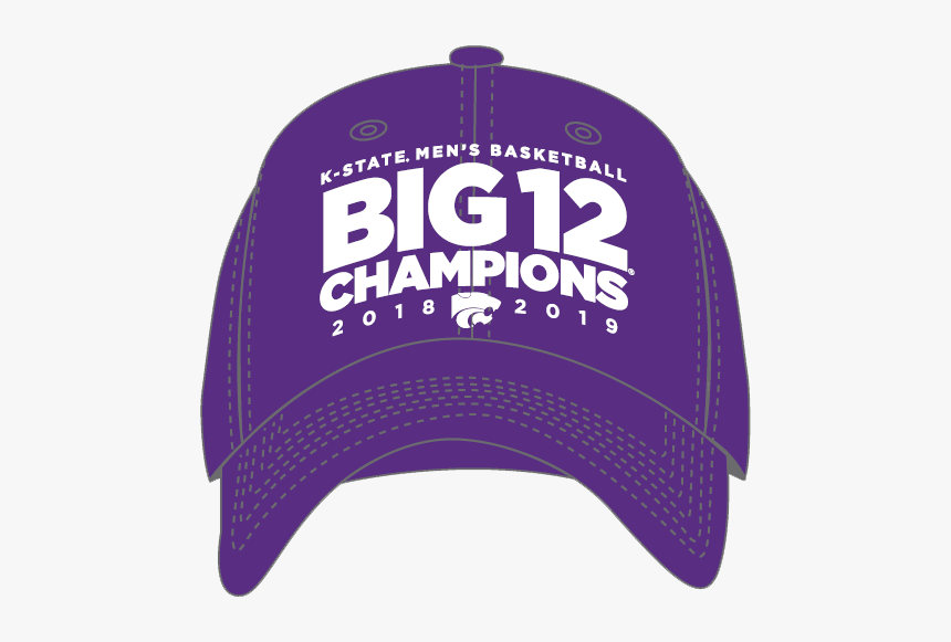 K-state Big 12 Champions Adjustable Hat - K State Big 12 Champs Hat, HD Png Download, Free Download