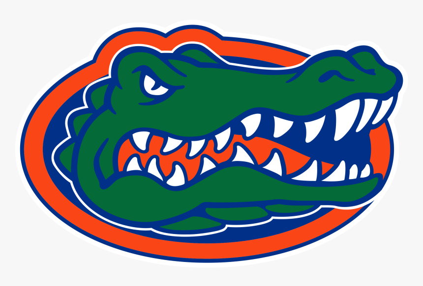 Florida Gators Logo Png Transparent - University Of Florida Gator, Png Download, Free Download