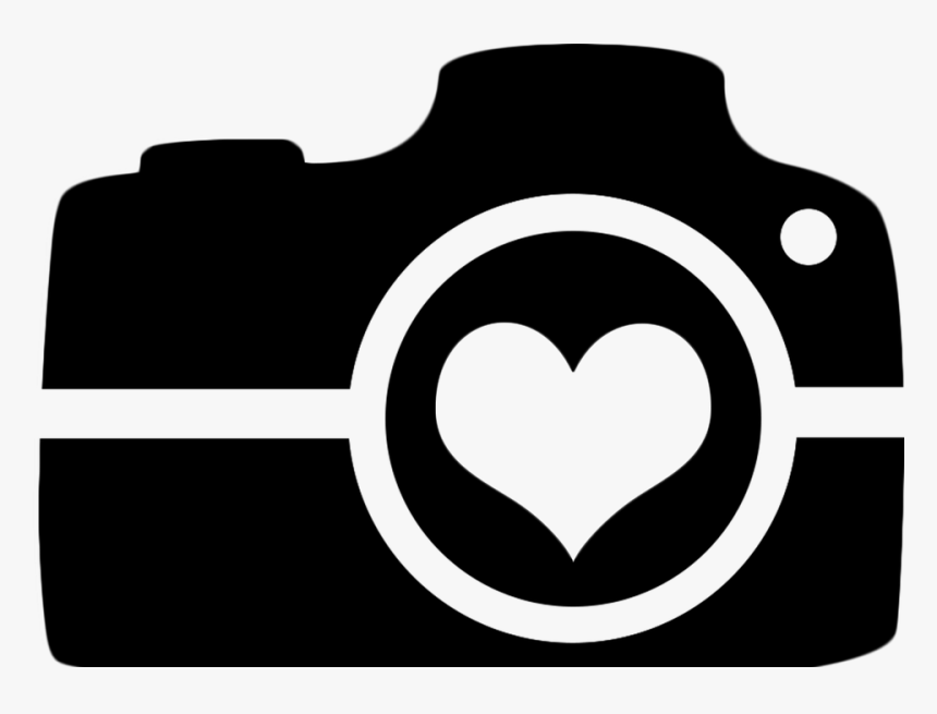 Camera, Logo, Symbol, Digital, Lens, Photographer - Black And White Camera Clipart, HD Png Download, Free Download
