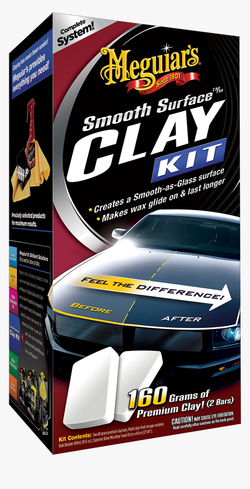 G1016 Smooth Surface Clay Kit - Meguiars Clay Kit, HD Png Download, Free Download