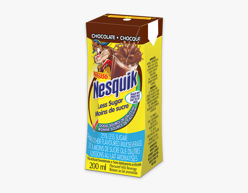 Alt Text Placeholder - Nesquik Chocolate Milk Box, HD Png Download, Free Download