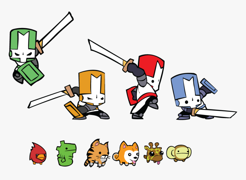 Transparent Castle Crashers Png - Castle Crashers Characters Art, Png Download, Free Download