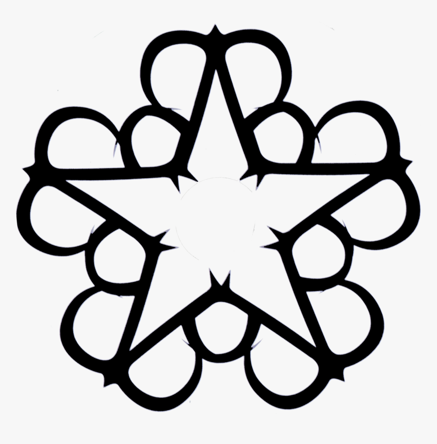 Black Veil Brides Star Logo - Logo Black Veil Brides Band, HD Png Download, Free Download