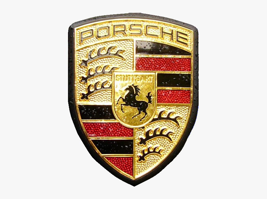 Porsche Hood Emblem - Porsche Logo No Background, HD Png Download, Free Download