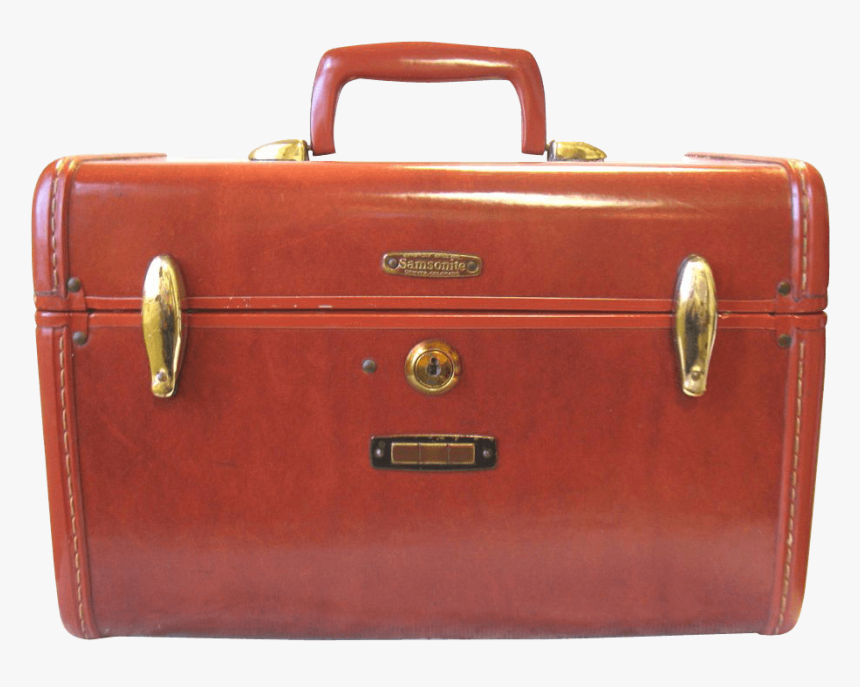 Vintage Samsonite Suitcase - Vintage Samsonite Makeup Luggage, HD Png Download, Free Download