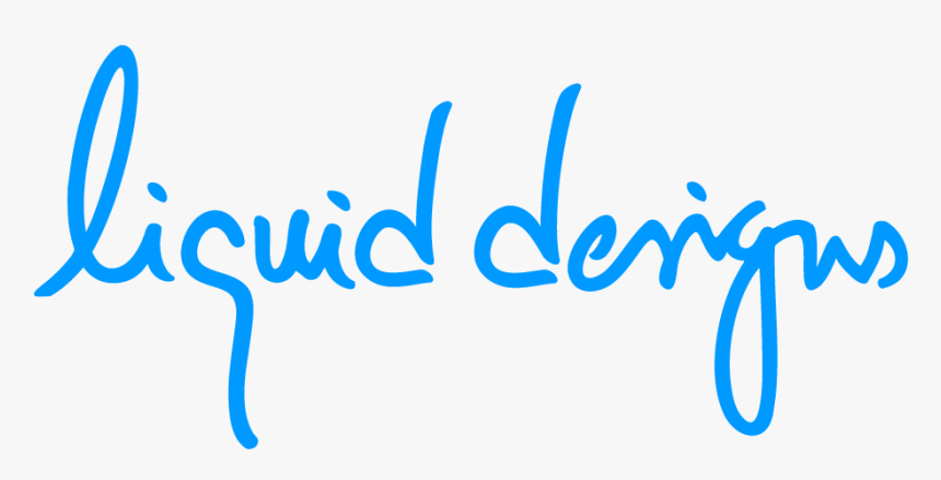 Liquid Designs - Calligraphy, HD Png Download, Free Download