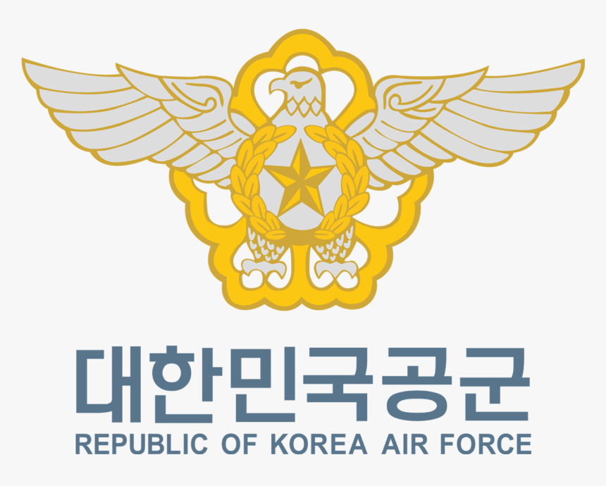 Republic Of Korea Air Force Emblem - Republic Of Korea Air Force, HD Png Download, Free Download