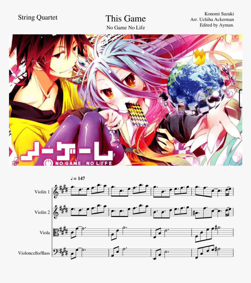 No Game No Life Season 2 2019, HD Png Download, Free Download